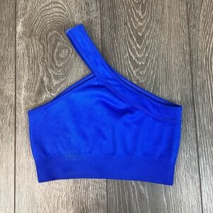 Royal Blue Cross Workout‎ Top Stretch Women's Tank Top